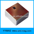 Nickel Coated Neodymium Magnet Block for sale